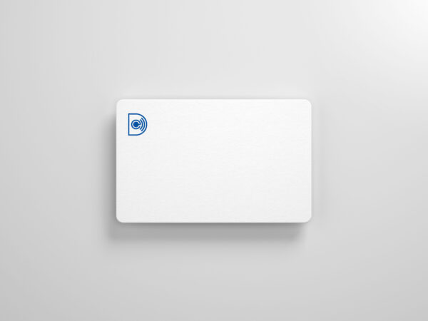 eDCard - Tarjeta de presentación digital blanca