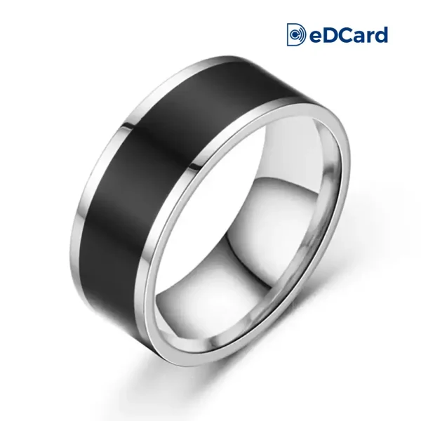 Anillo NFC eDCard negro