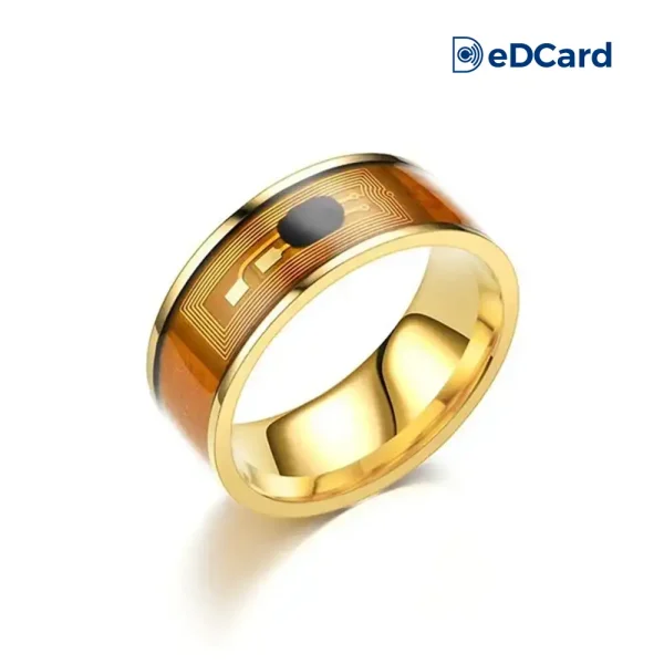 Anillo NFC eDCard Gold